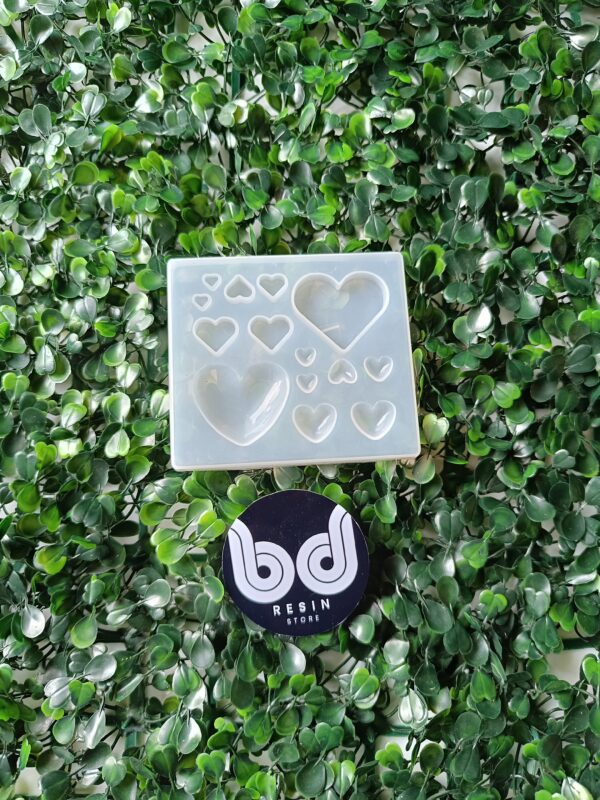 Mini Heart charms mould