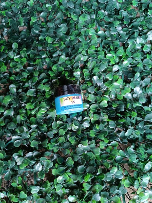 Opaque pigment Sky blue