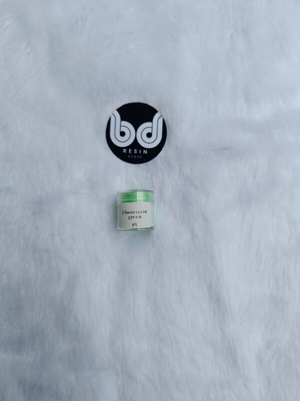 Fluorescent Green mica powder#5