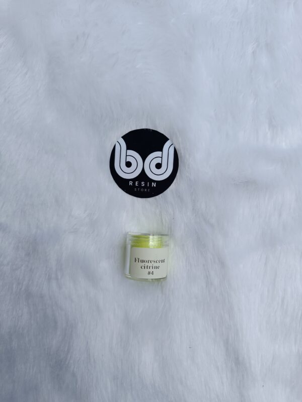 Fluorescent Citrine mica powder#4