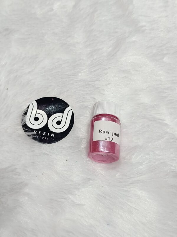 Rose pink mica powder#12