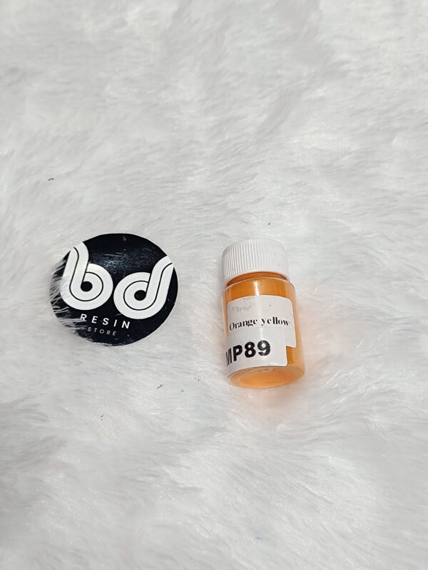 Orange yellow mica powder#89