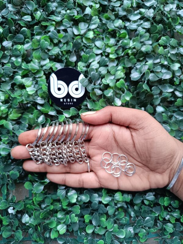 Silver keychain