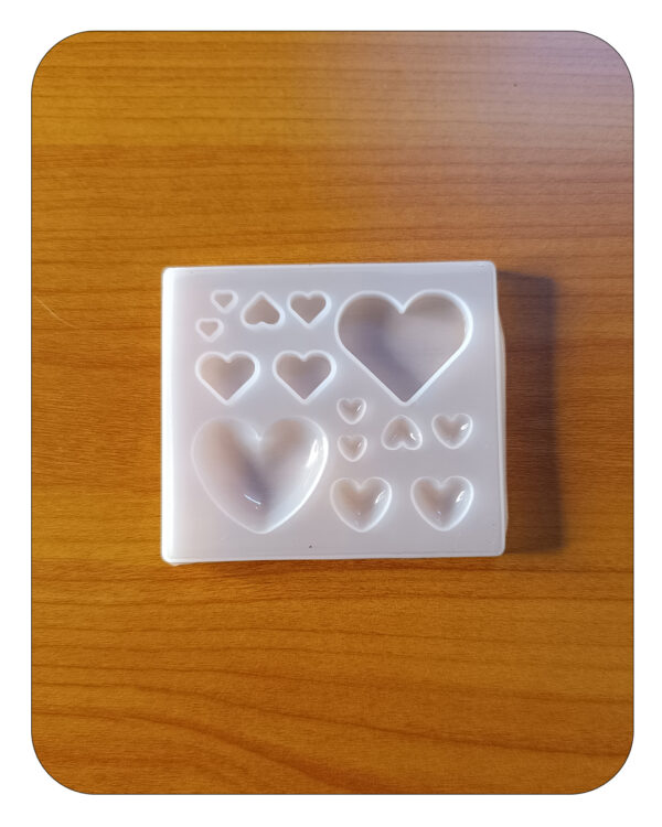 Mini Heart charms mould