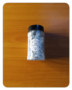Silver flakes