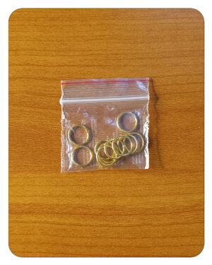 12mm Gold connectors