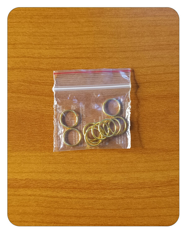 12mm Gold connectors